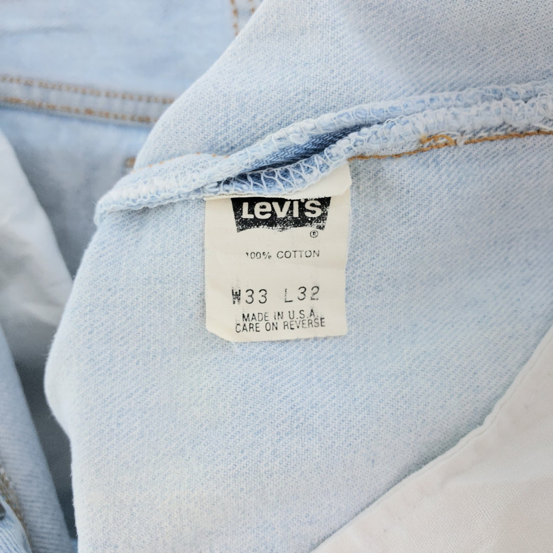 90'S Levi's 501 Straight Denim Pants Made in USA Men's W31 Vintage /eaa392221