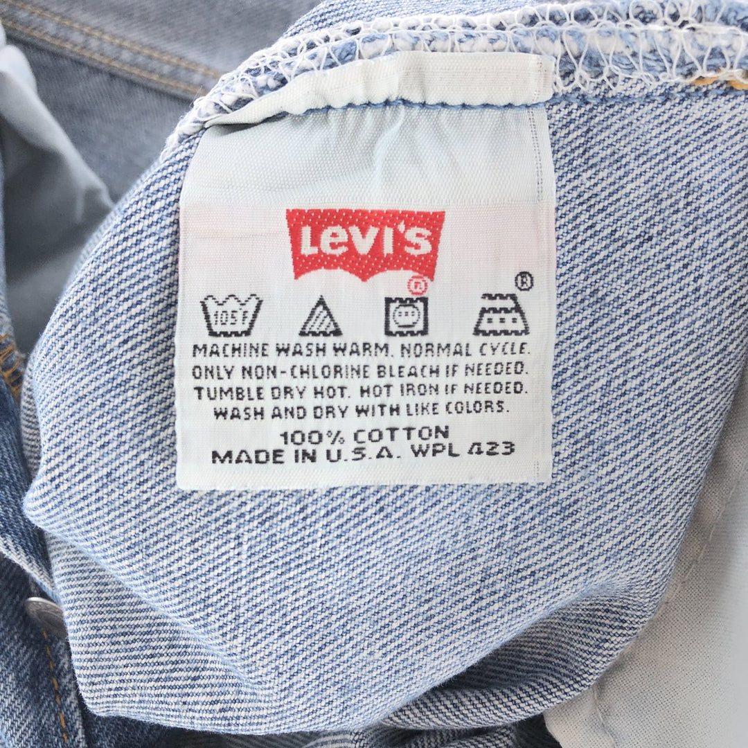 90'S Levi's 6501-0193 FOR WOMAN Straight denim pants made in USA Women's L (w29) Vintage /eaa392222