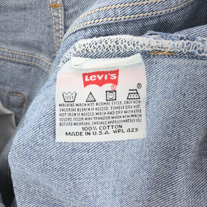 90'S Levi's 501 Straight Denim Pants Made in USA Men's W33 Vintage /eaa392229