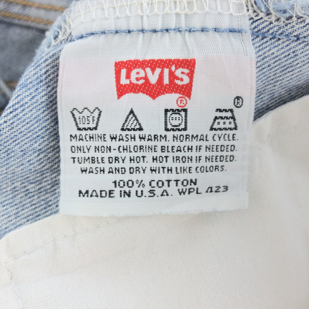 00'S Levi's 501-0193 Straight Denim Pants Made in USA Men's w31 /eaa392231