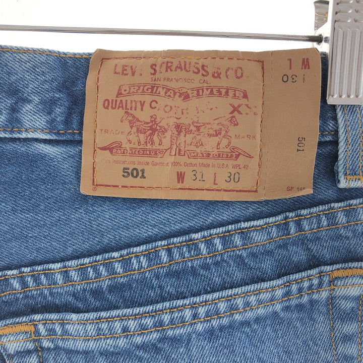 90'S Levi's 501-0115 Straight Denim Pants Made in USA Men's W30 Vintage /eaa392233