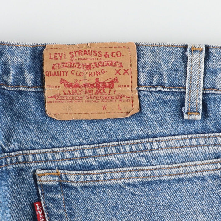 90'S Levi's 505 Tapered Denim Pants Made in USA Men's W35 Vintage /eaa392292