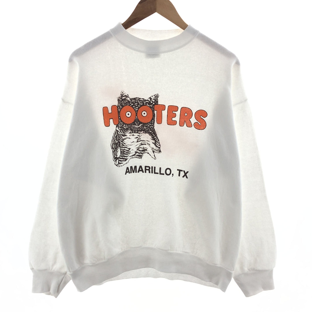 90'S Tartex Hooters Advertising Sweatshirt, Made in USA, Men's XL, Vintage /eaa392344