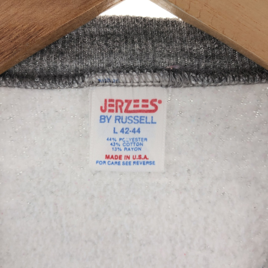 80's Russell JERZEES AT&T Printed Sweatshirt Trainer Made in USA Men's L size /eaa392358