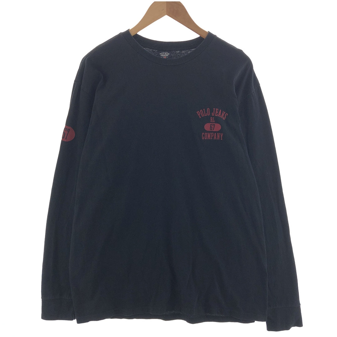 Ralph Lauren POLO JEANS COMPANY Long T-shirt Men's L /eaa392372