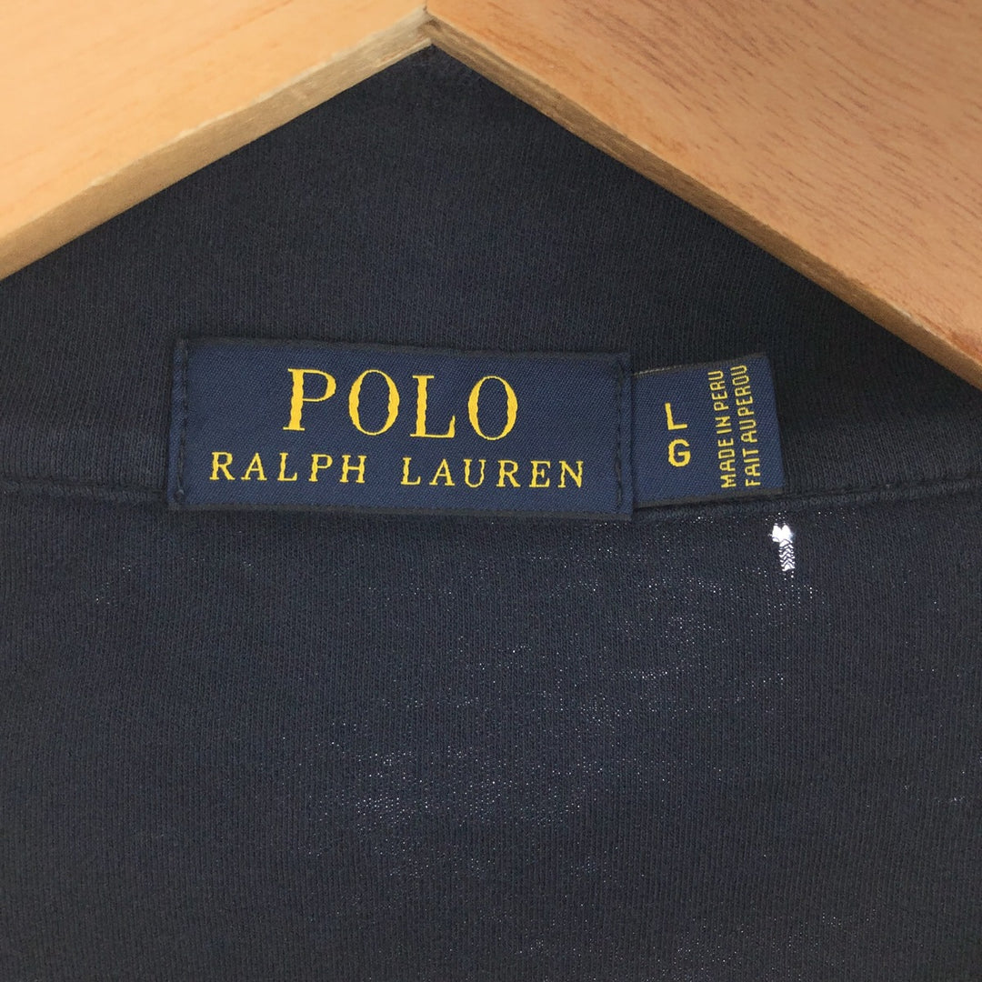 Ralph Lauren POLO RALPH LAUREN Half-Zip Long T-Shirt Men's L /eaa392388