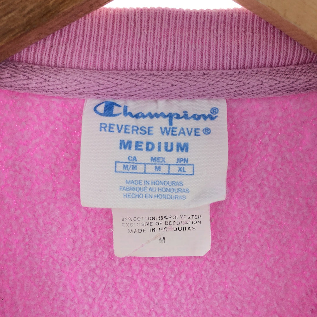 Champion Reverse Weave Replica Single Color Tag Logo Sweatshirt Trainer Men's M Size / eaa392401