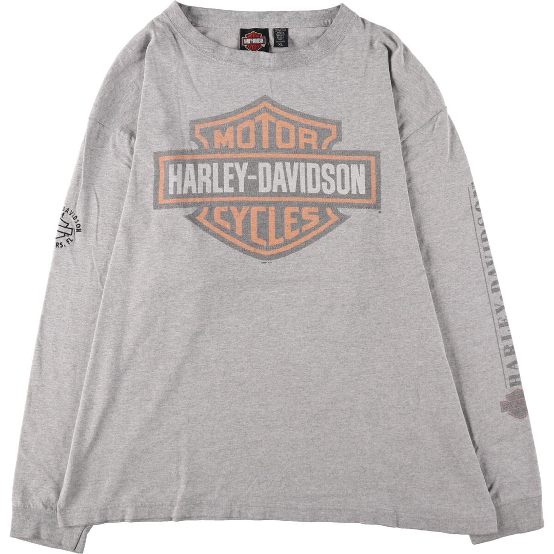 00'S Harley-Davidson Long Sleeve T-Shirt Men's XL /eaa392473