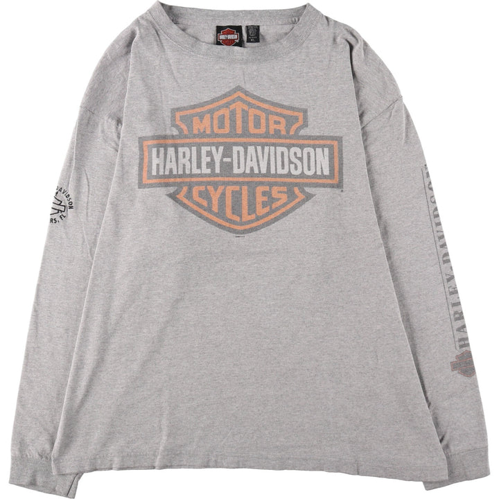 00'S Harley-Davidson Long Sleeve T-Shirt Men's XL /eaa392473