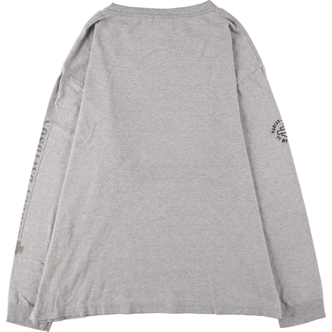 00'S Harley-Davidson Long Sleeve T-Shirt Men's XL /eaa392473