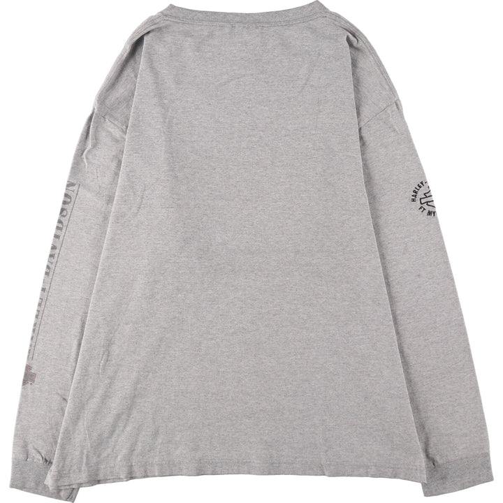 00'S Harley-Davidson Long Sleeve T-Shirt Men's XL /eaa392473