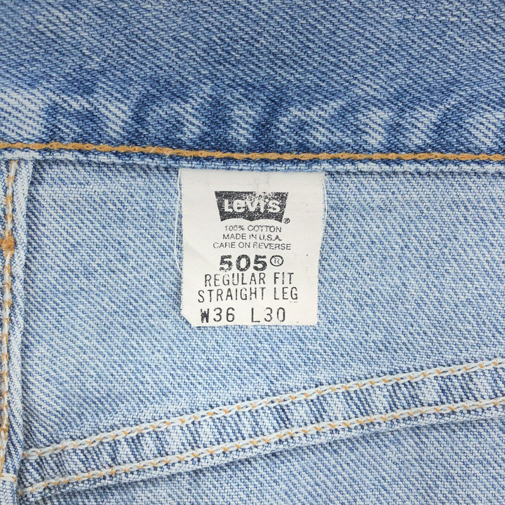 00'S Levi's 505-4834 Tapered Denim Pants Made in USA Men's w37 /eaa392487