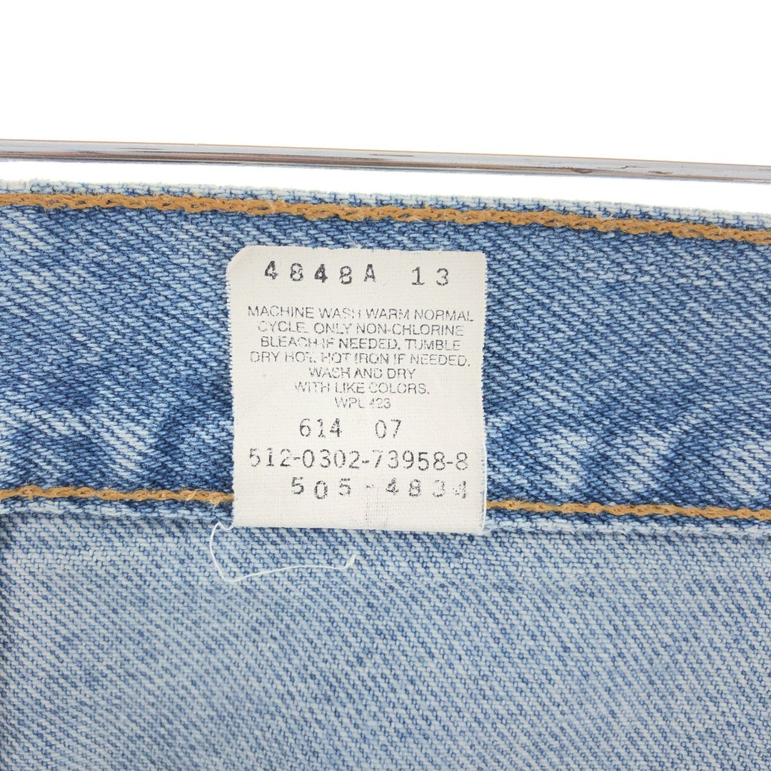 00'S Levi's 505-4834 Tapered Denim Pants Made in USA Men's w37 /eaa392487