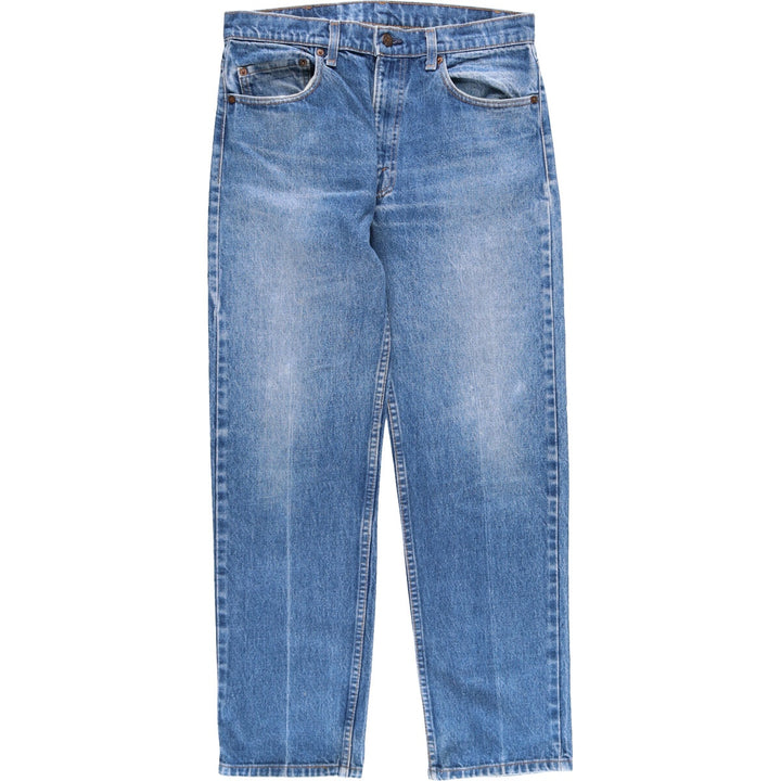 80'S Levi's 505 tapered denim pants made in USA, men's size w33, vintage /eaa392509