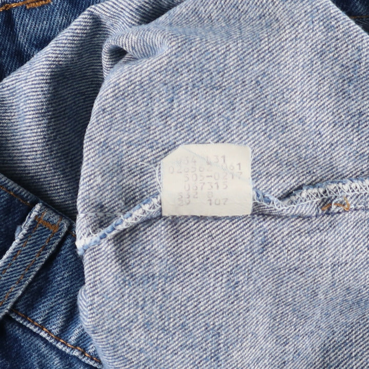 80'S Levi's 505 tapered denim pants made in USA, men's size w33, vintage /eaa392509