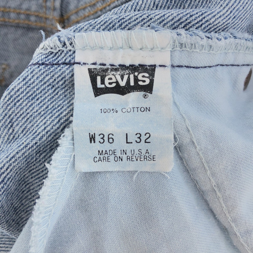 90'S Levi's 550-0289 Orange Tab Tapered Denim Pants Made in USA Men's W35 Vintage /eaa392564