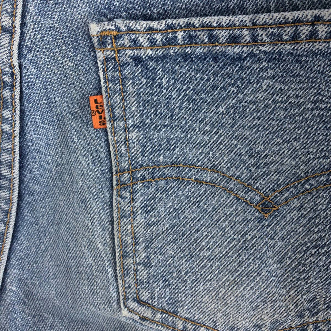 90'S Levi's 550-0289 Orange Tab Tapered Denim Pants Made in USA Men's W35 Vintage /eaa392564