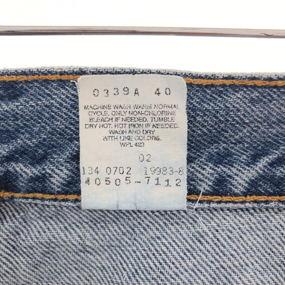 00'S Levi's 505 REGULAR FIT STRAIGHT LEG tapered denim pants for men w32 / eaa392568
