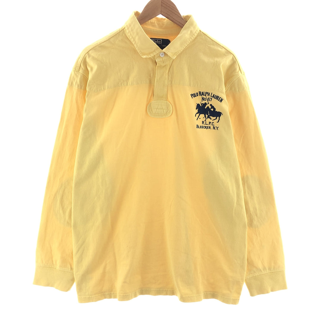 Ralph Lauren POLO by Ralph Lauren long sleeve rugby shirt, men's XXL equivalent / eaa392609