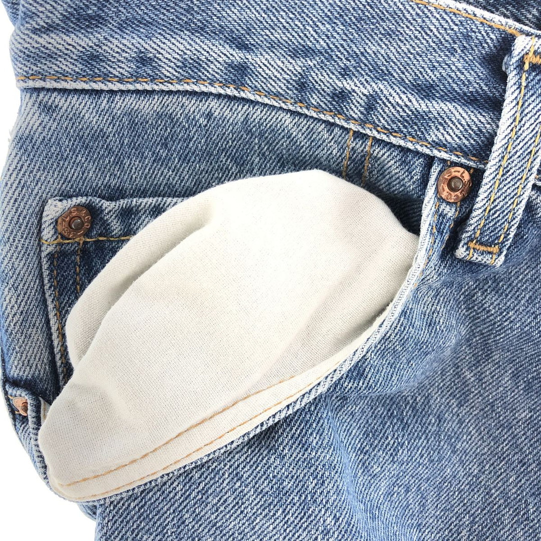 Levi's 505 REGULAR FIT STRAIGHT LEG tapered denim pants made in Canada men's w31 /eaa392656