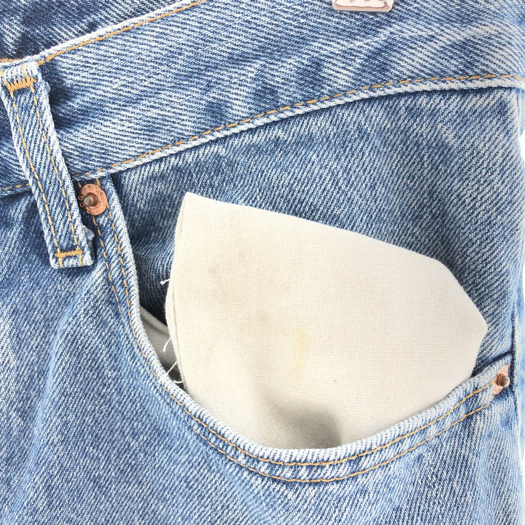 Levi's 505 REGULAR FIT STRAIGHT LEG tapered denim pants made in Canada men's w31 /eaa392656