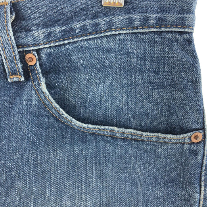 00'S Levi's 505 REGULAR FIT STRAIGHT LEG tapered denim pants made in USA men's w33 /eaa392662