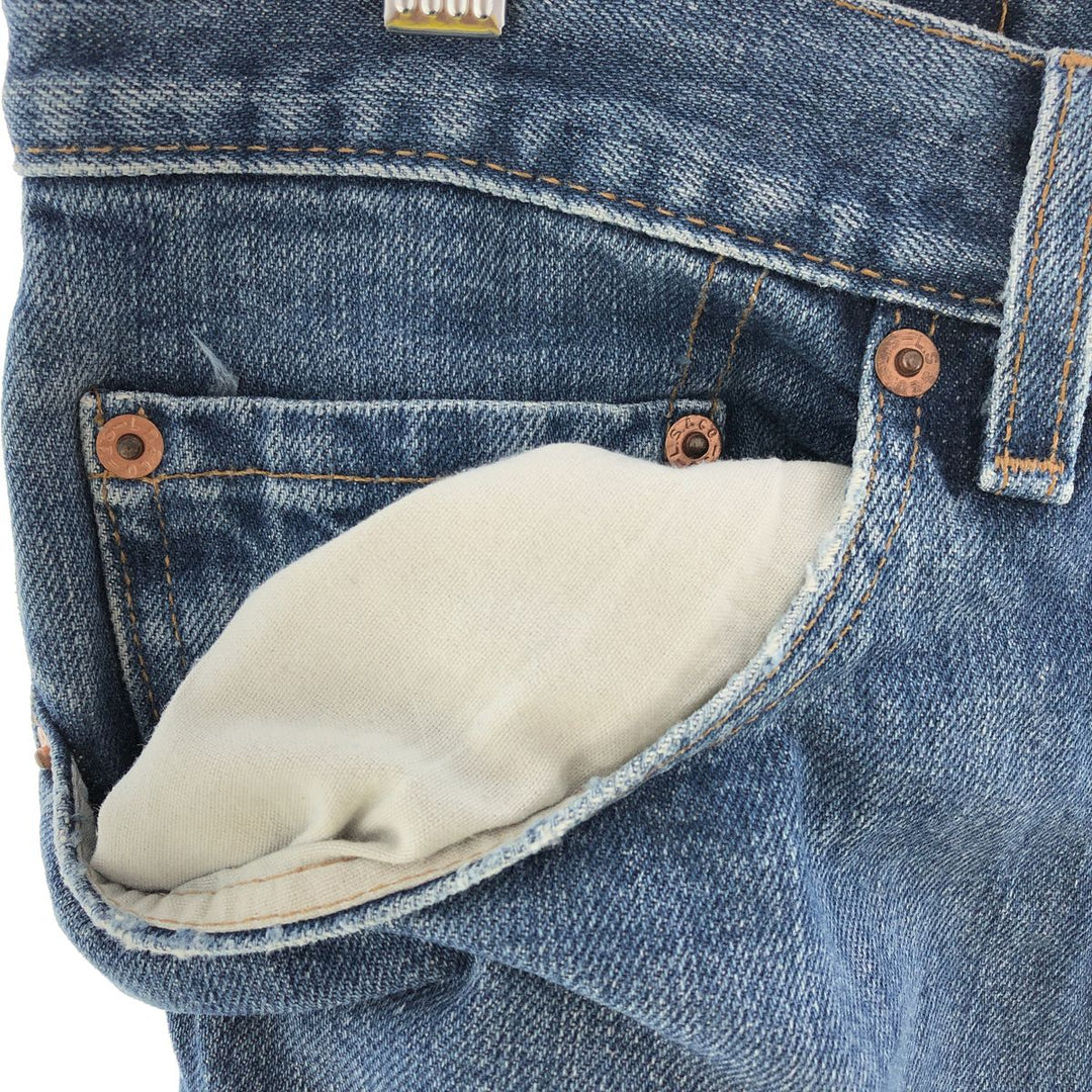 00'S Levi's 505 REGULAR FIT STRAIGHT LEG tapered denim pants made in USA men's w33 /eaa392662