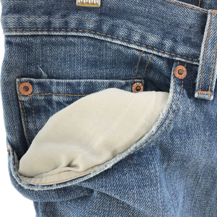 00'S Levi's 505 REGULAR FIT STRAIGHT LEG tapered denim pants made in USA men's w33 /eaa392662