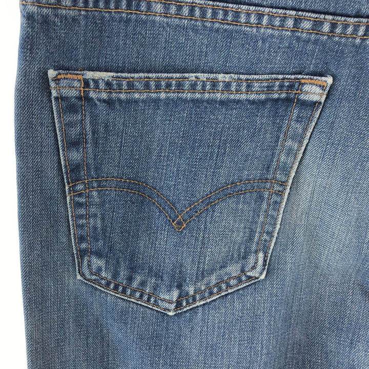 00'S Levi's 505 REGULAR FIT STRAIGHT LEG tapered denim pants made in USA men's w33 /eaa392662