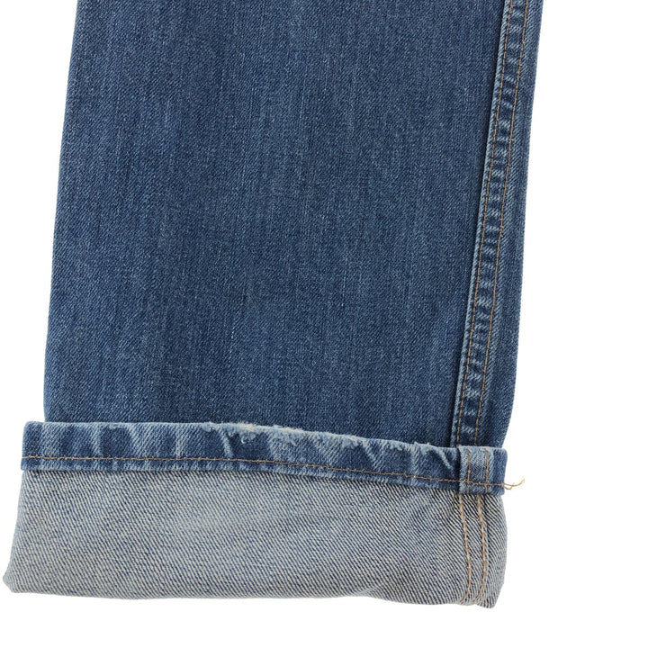 00'S Levi's 505 REGULAR FIT STRAIGHT LEG tapered denim pants made in USA men's w33 /eaa392662