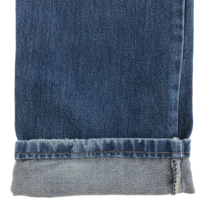 00'S Levi's 505 REGULAR FIT STRAIGHT LEG tapered denim pants made in USA men's w33 /eaa392662