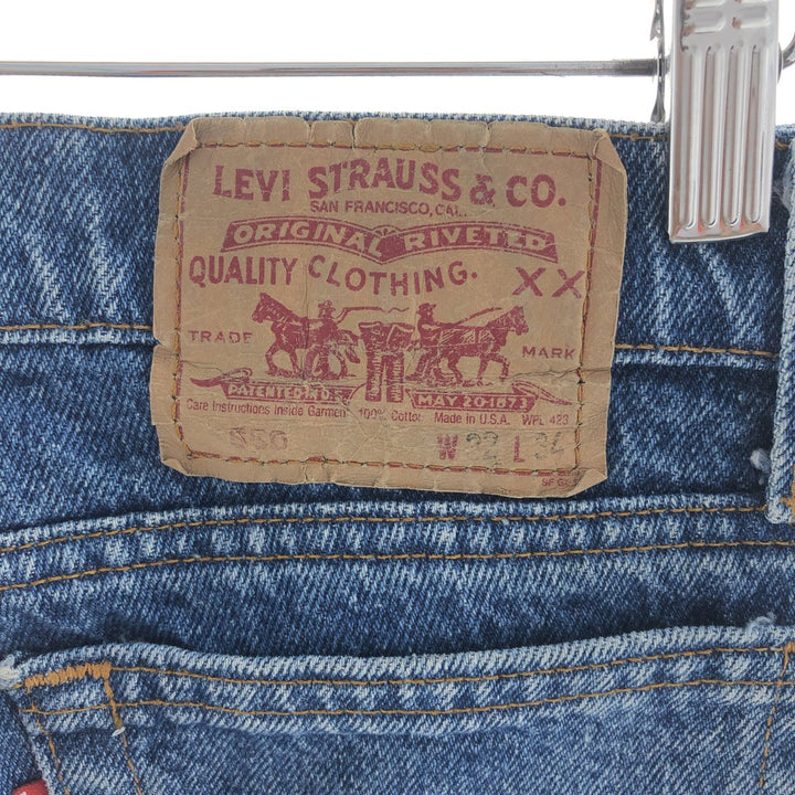 Levi's 550 Tapered Denim Pants Made in USA Men's W31 / eaa392664