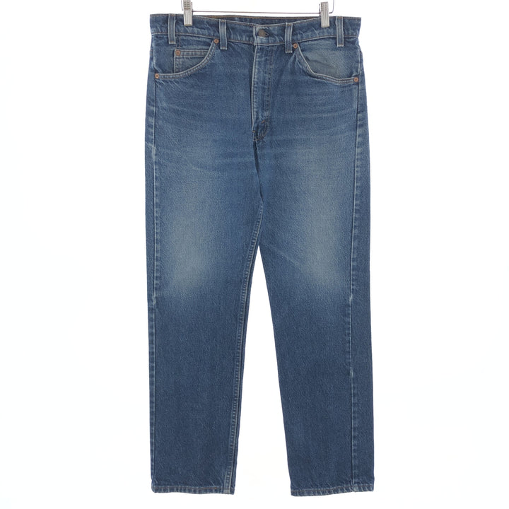 90'S Levi's 505 Tapered Denim Pants Made in USA Men's W34 Vintage /eaa392673