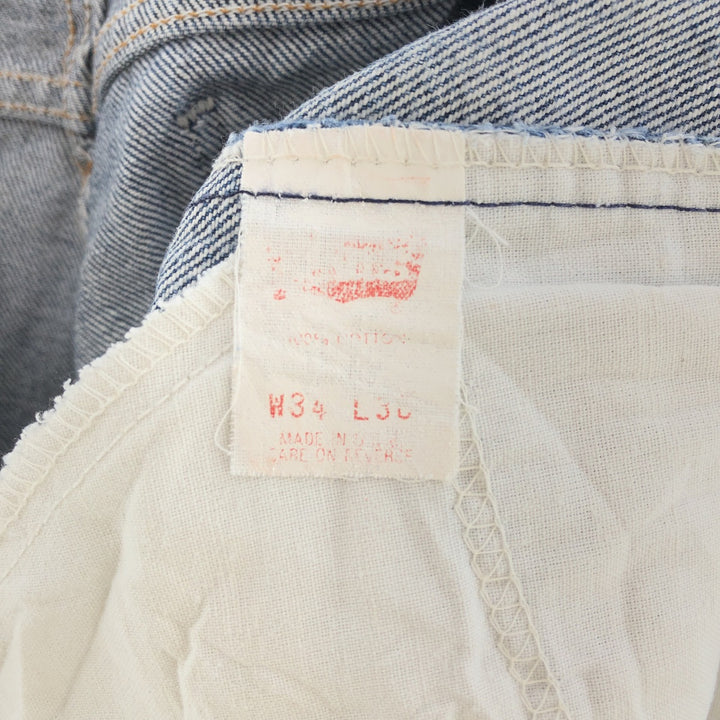 90'S Levi's 505 Tapered Denim Pants Made in USA Men's W34 Vintage /eaa392673