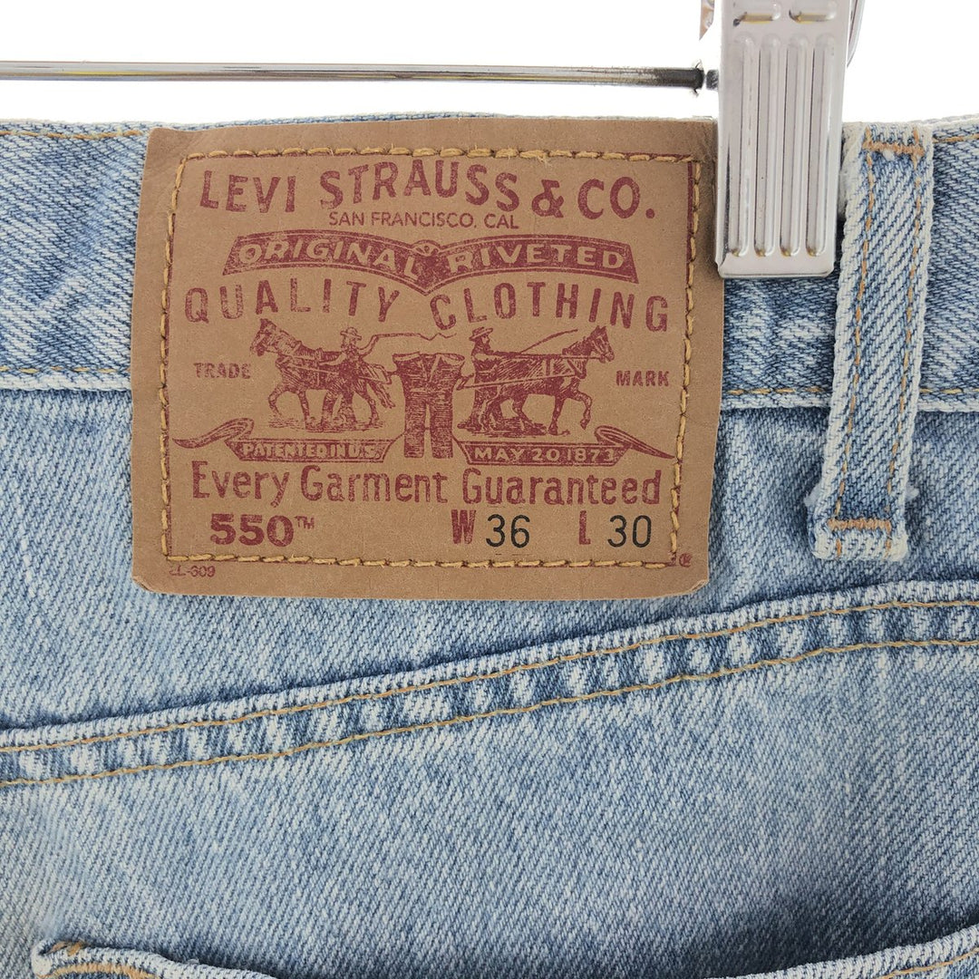 00'S Levi's 550 Relaxed Fit Tapered Denim Pants Men's W36 Vintage / eaa392674