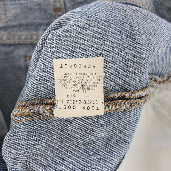 90'S Levi's 505 Tapered Denim Pants Made in USA Men's W33 Vintage /eaa392686