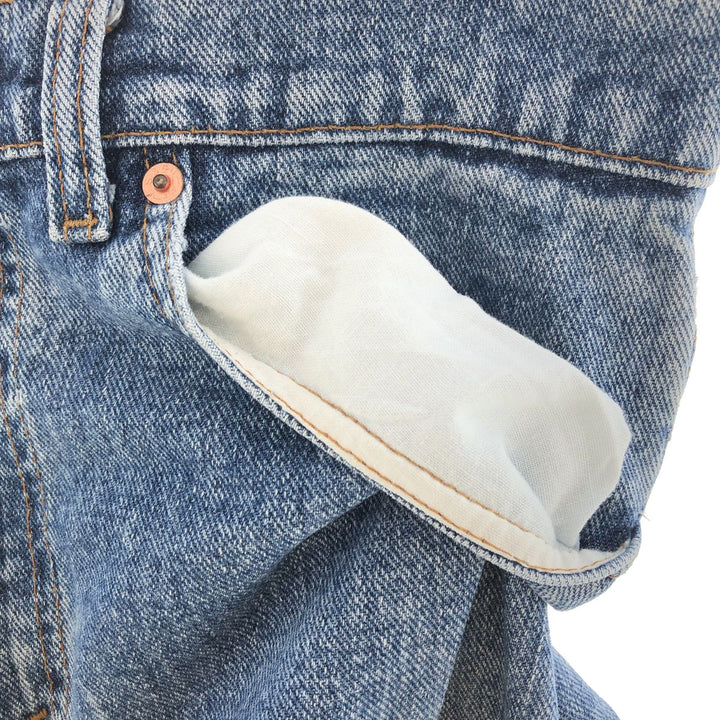 90'S Levi's 505 Tapered Denim Pants Made in USA Men's W33 Vintage /eaa392686