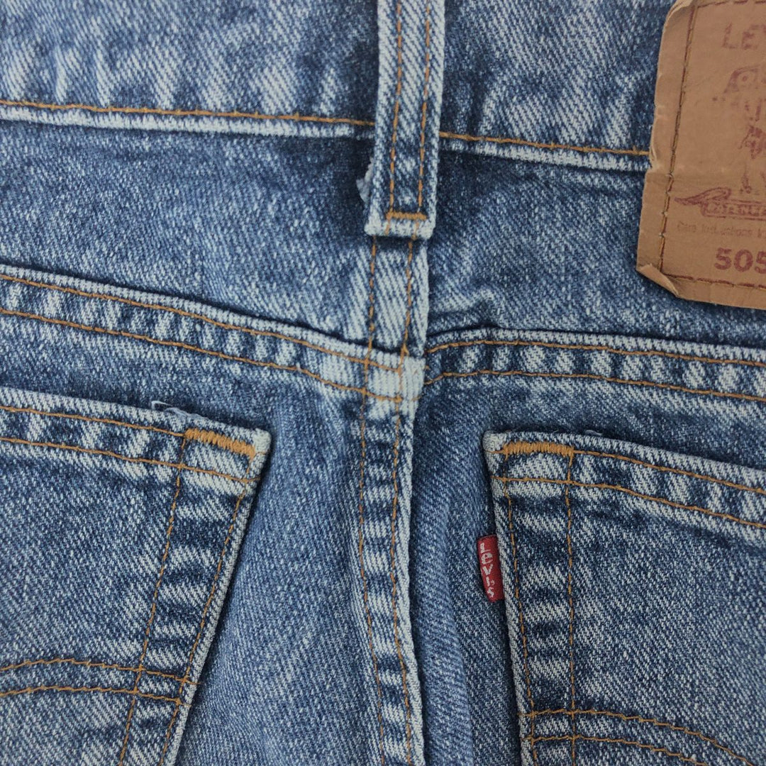 90'S Levi's 505 Tapered Denim Pants Made in USA Men's W33 Vintage /eaa392686