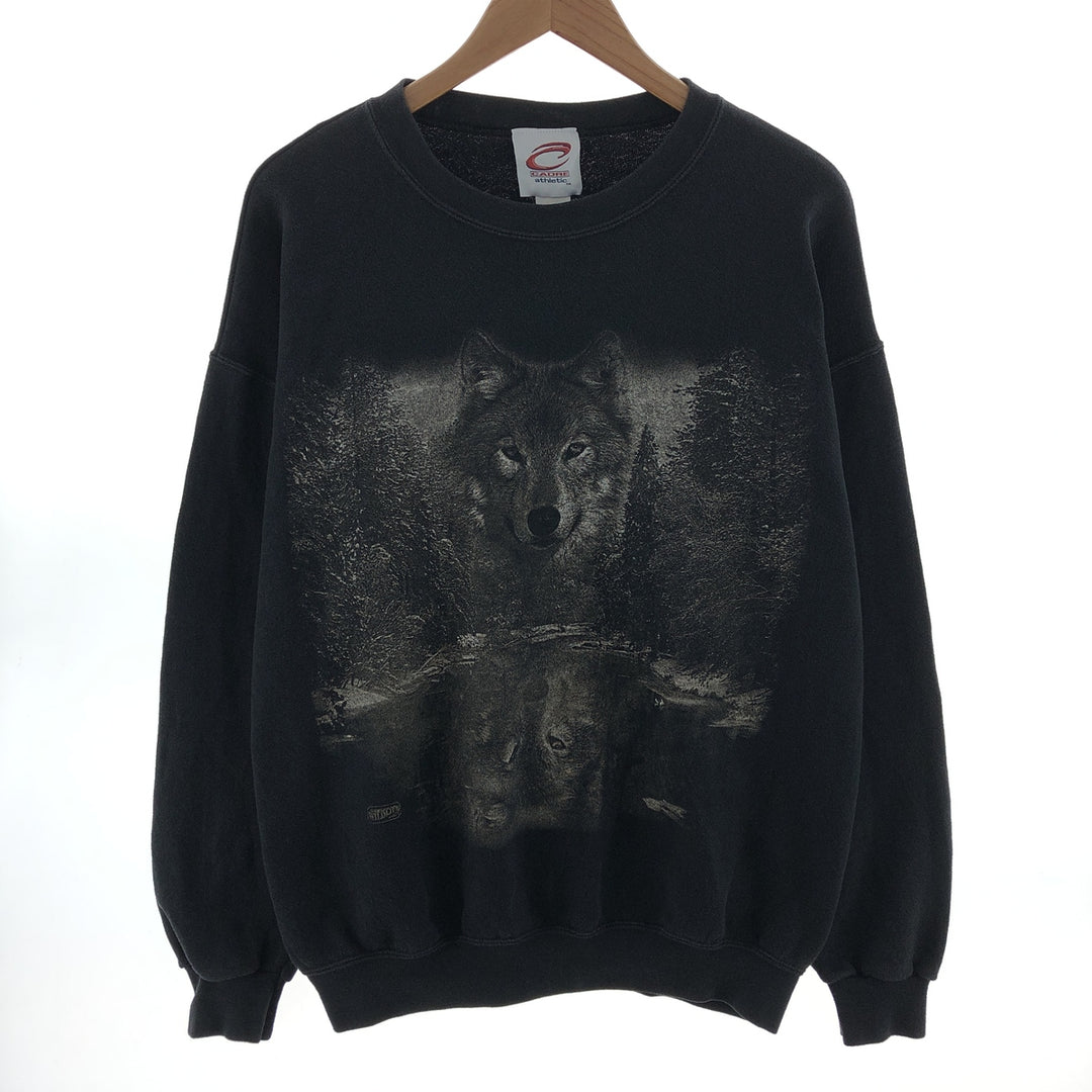 CADRE Wolf Pattern Animal Sweatshirt Trainer Men's XL /eaa392712