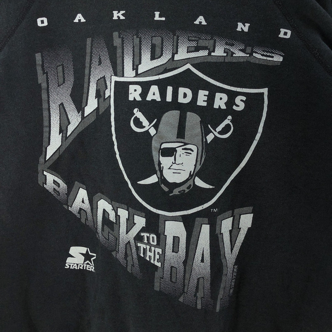 90'S Hanes NFL OAKLAND RAIDERS Oakland Raiders Sweatshirt Trainer Made in USA Men's XL Vintage /eaa392715