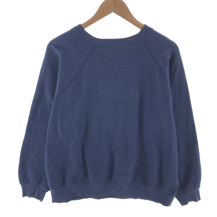 90'S BW USNAVY printed sweatshirt, men's M size, vintage / eaa392741