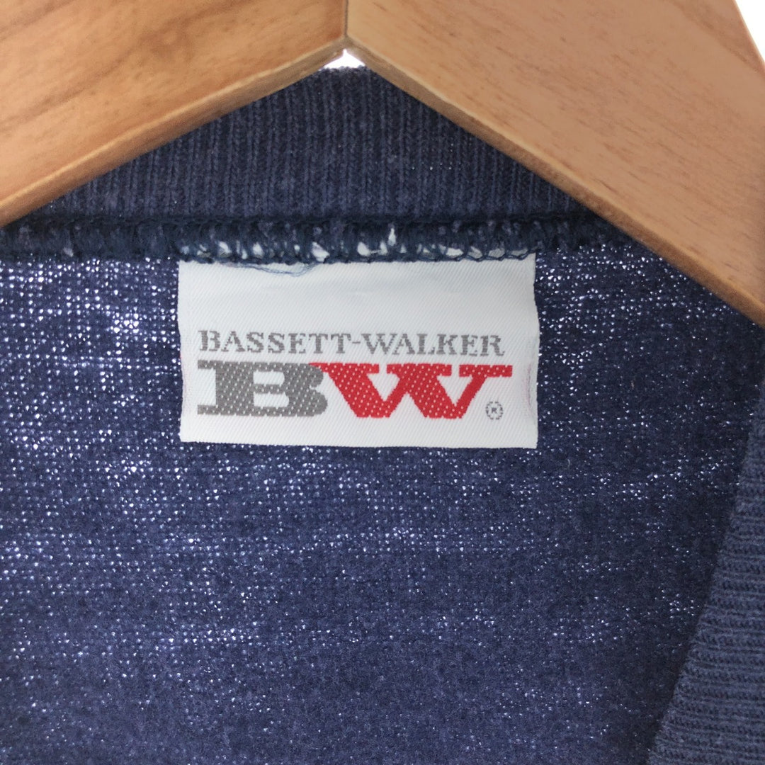 90'S BW USNAVY printed sweatshirt, men's M size, vintage / eaa392741