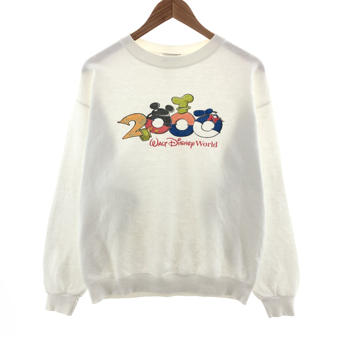 00'S Disney Character Sweatshirt Trainer Men's L Vintage /eaa392746