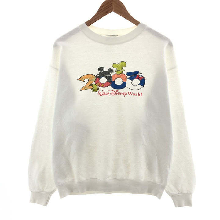 00'S Disney Character Sweatshirt Trainer Men's L Vintage /eaa392746
