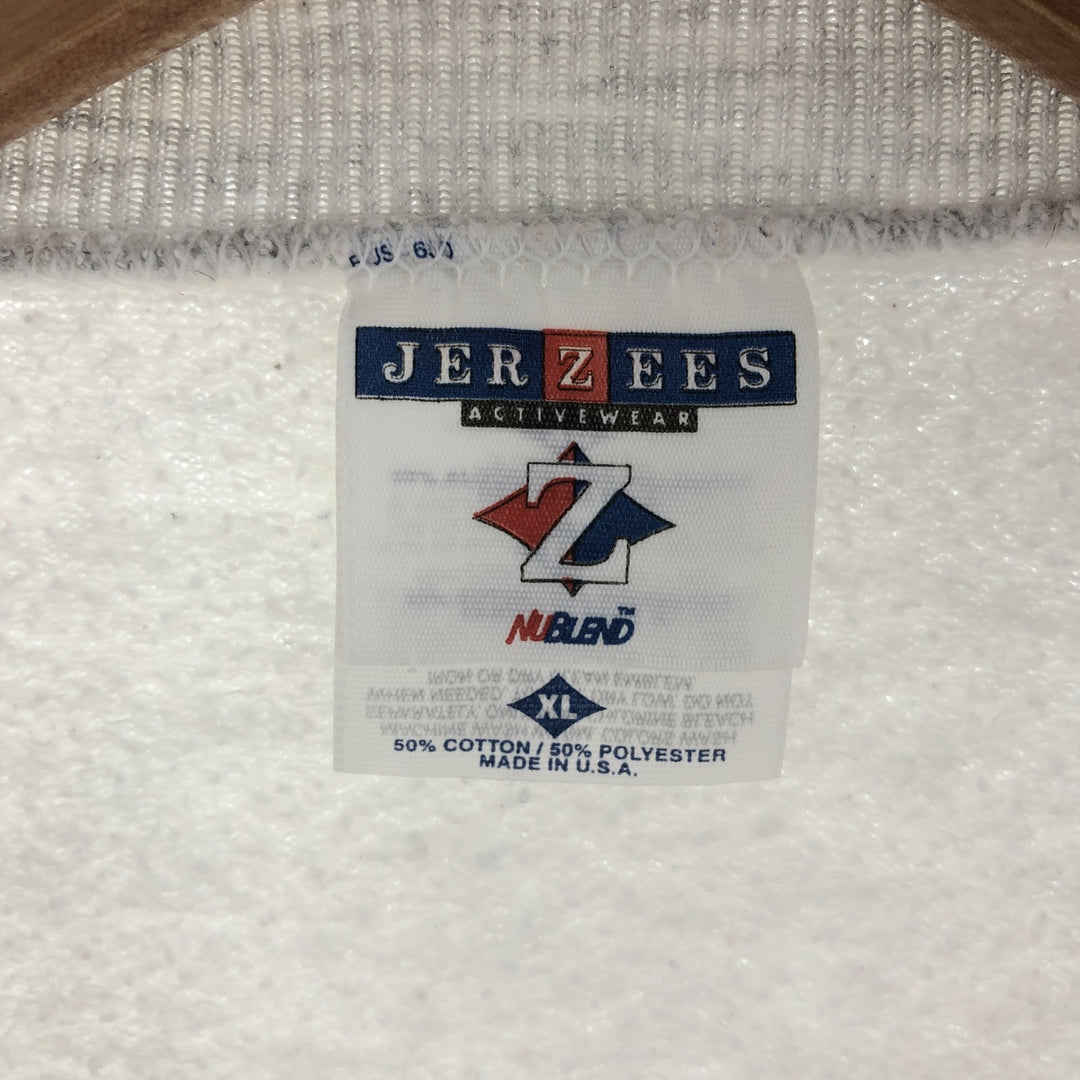 90'S Jerzees Printed Sweatshirt, Made in USA, Men's XL, Vintage /eaa392748