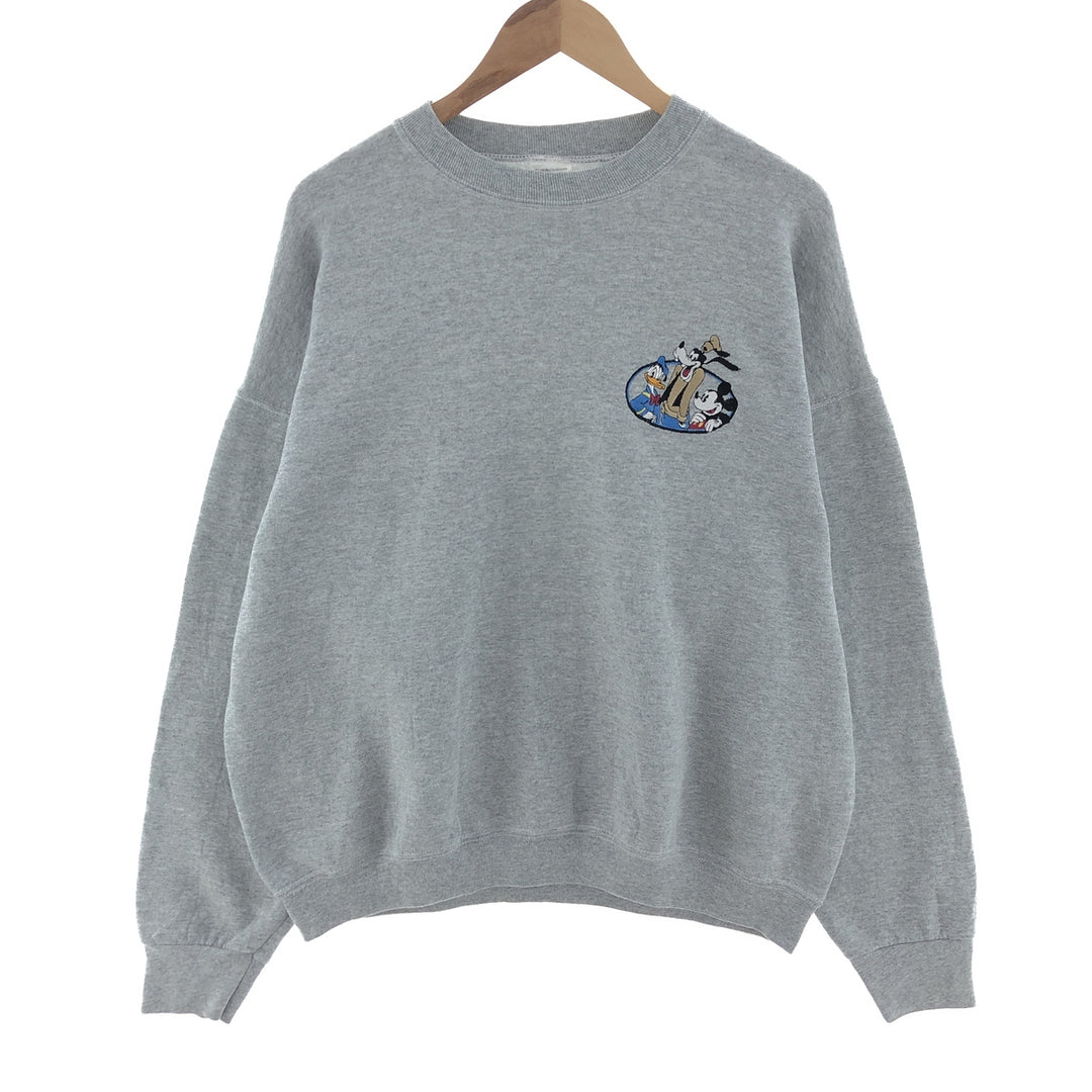 90'S MICKEY CO. DISNEY Disney Character Sweatshirt Trainer Made in USA Men's XL Vintage /eaa392752