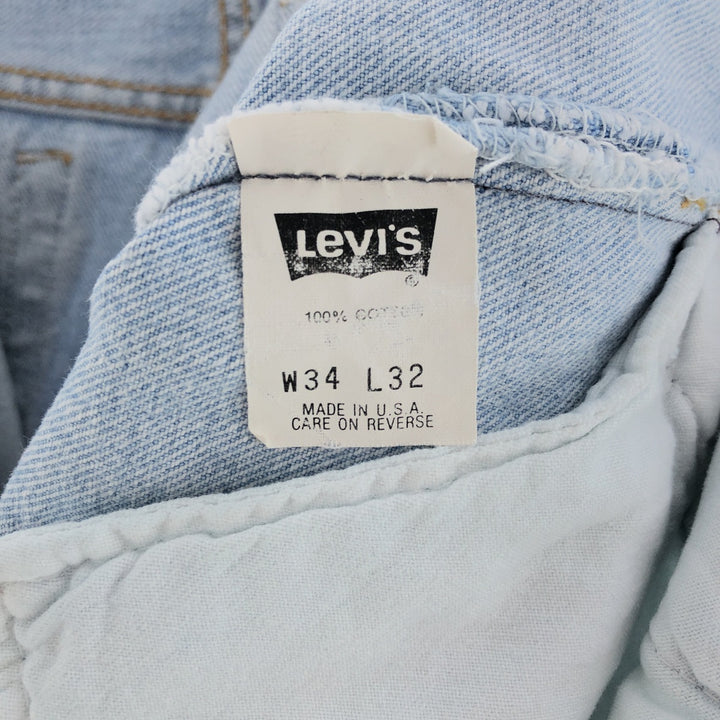 90'S Levi's 501 Straight Denim Pants Made in USA Men's W32 Vintage /eaa392782