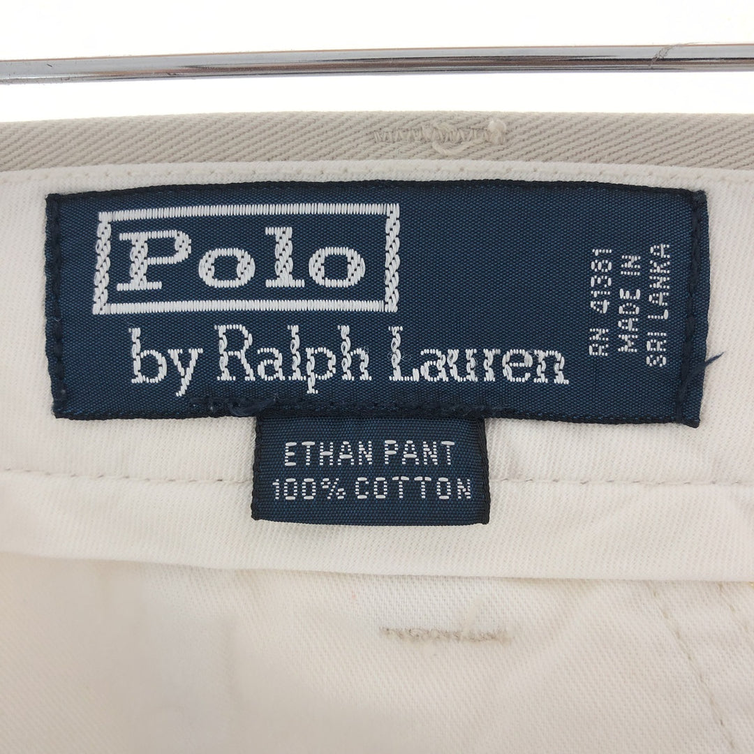 Ralph Lauren POLO by Ralph Lauren ETHAN PANT Two-pleat chino pants for men w36 /eaa392795