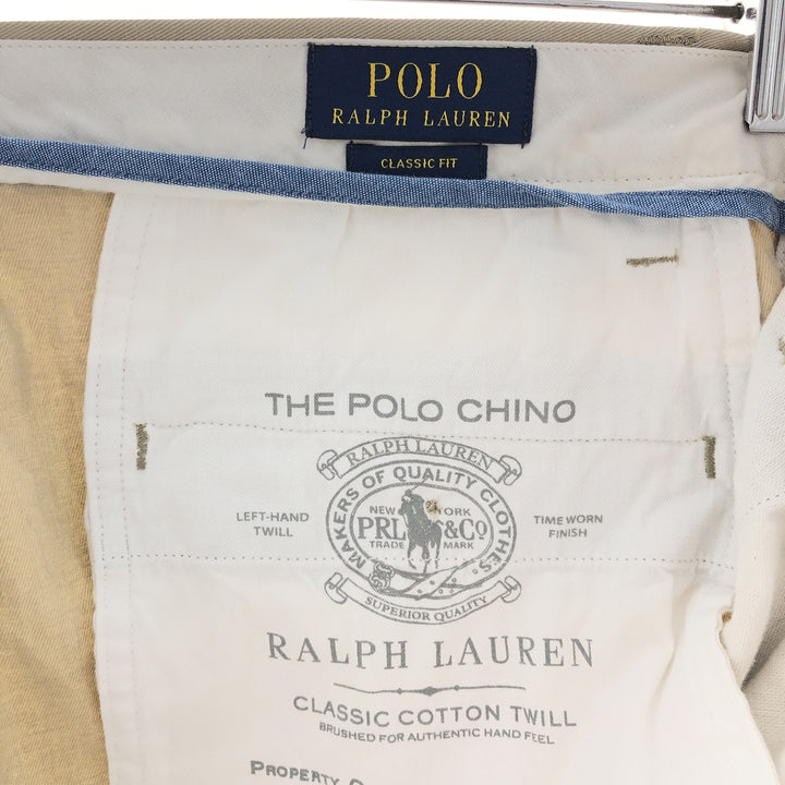 Ralph Lauren POLO RALPH LAUREN CLASSIC FIT Chino Pants Men's w34 /eaa392804