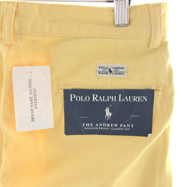 DEAD STOCK Ralph Lauren Polo Ralph Lauren Two-pleat Chino Pants Men's W30 / eaa392805